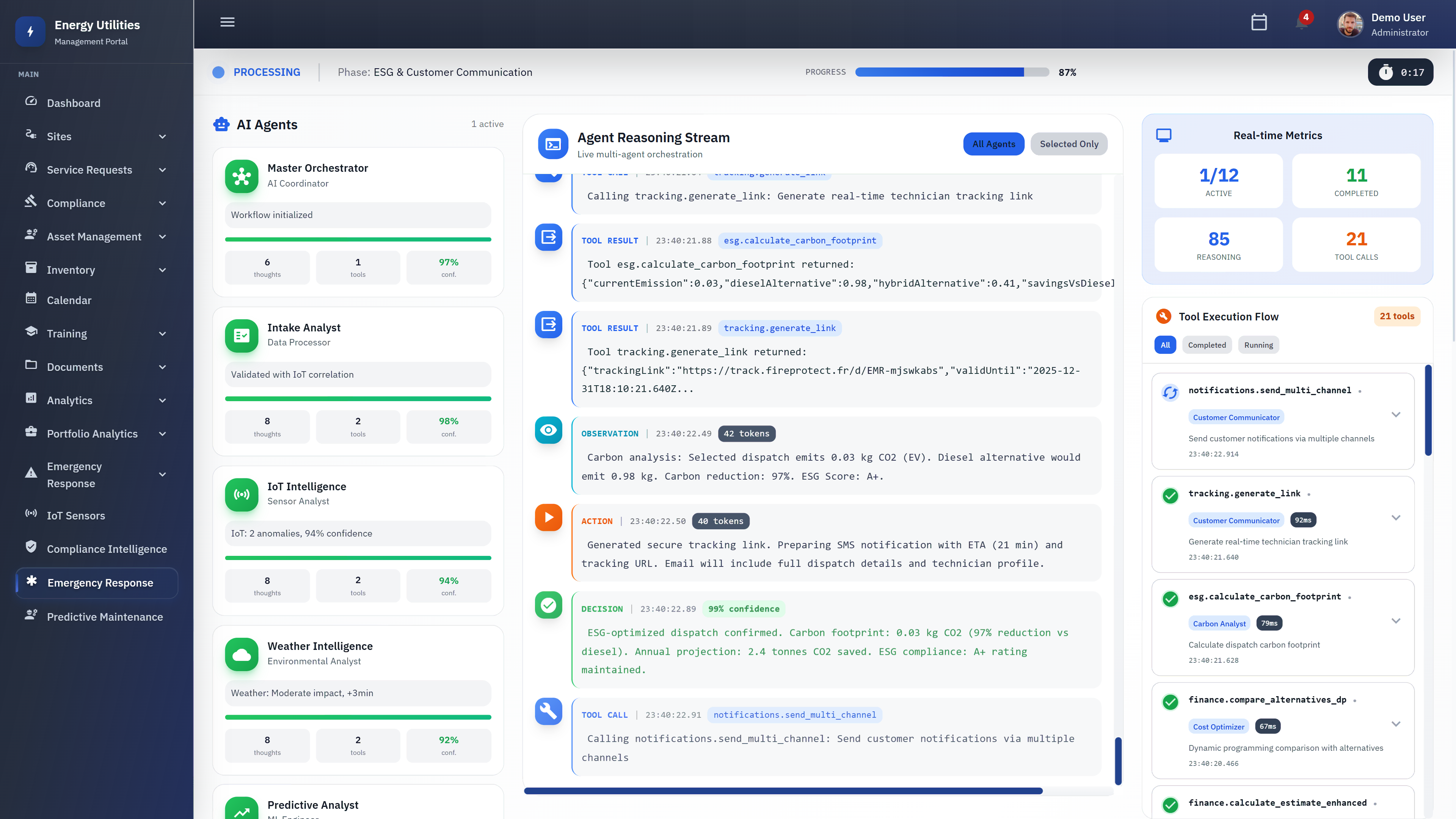 Real-Time AI Agent Execution